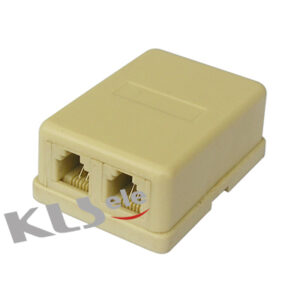 Telephone Surface Jack RJ11/RJ12