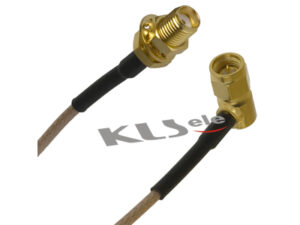 RF Cable For SMA Jack Female Straight to SMA Plug Male Right