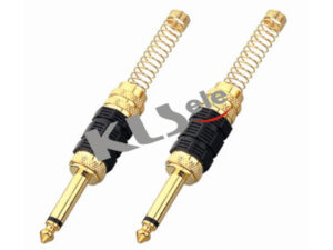 Gold 6.3mm Mono Plug