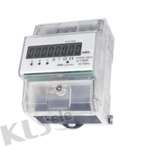 DIN-rail Energy Meter (Three phase,4 module)