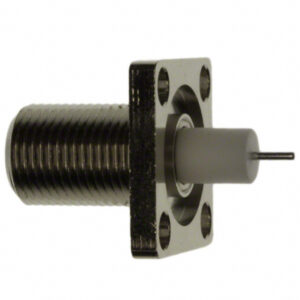 Flange Panel Mount F Connector (Jack Female,75 Ω)