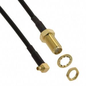 RF Cable For SMA Jack Female Straight to MMCX Plug Male Right