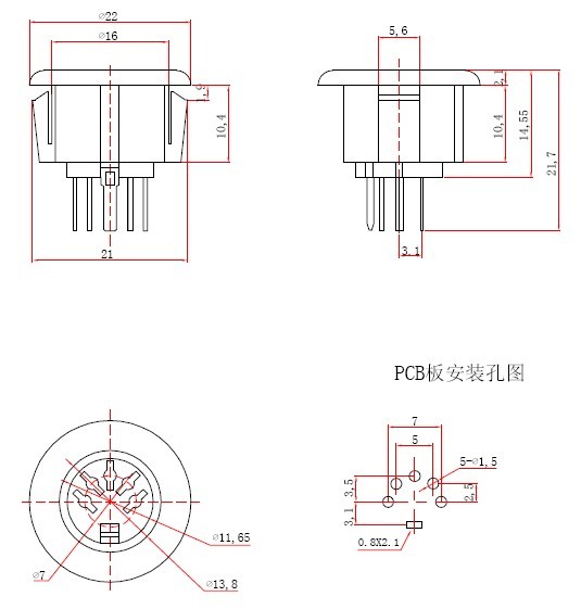 Din Socket | KLS Connector