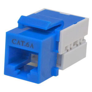 CAT5E CAT6 UTP Keystone Jack. Category 6A Screened Keystone Jack - Toolless. 10 Gigabit Ethernet application