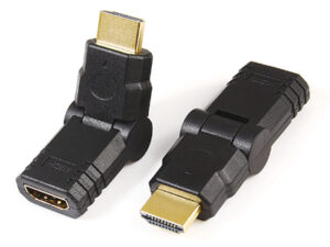 HDMI A male to HDMI A female adaptor,swing type