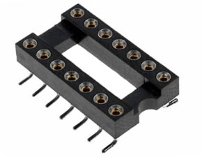 2.54mm Pitch IC Socket Connector SMT Type