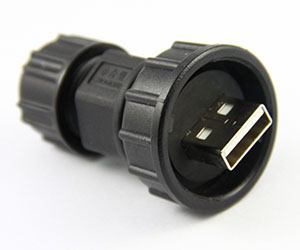 waterproof USB 2.0 connector IP67