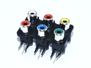 RCA Jack Connector 2x3