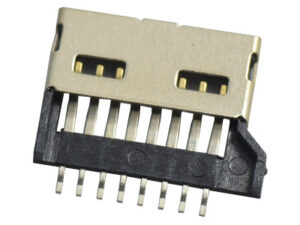 Micro SD card connector push pull,H1.5mm