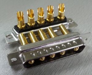 5W5 High current D-SUB Solder Female & Male