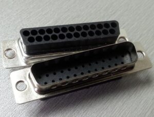 2 Row D-Sub adapter Connector 9 15 25 37 pins Male Female