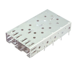 SFP cages 1x2 , Press-fit