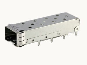 SFP+ cage 1x1 Press-fit Connector