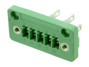 3.81mm Female Pluggable PCB terminal block With Fixed hole