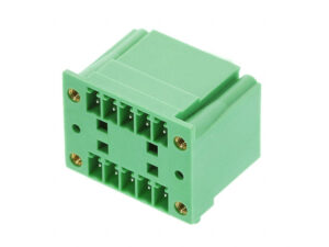 3.50mm & 3.81mm Female Pluggable terminal block Right Angle With Fixed hole