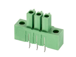 3.81mm Male Pluggable PCB terminal block With Fixed hole