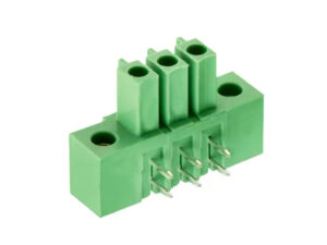 3.81mm Male Pluggable PCB terminal block With Fixed hole