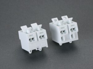 PUSH wire Connector,
2.5mm², 2 poles & 3 poles