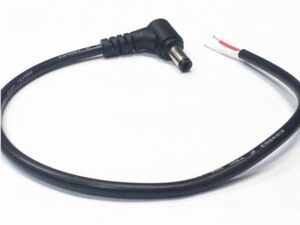 5.5x2.5x9.5mm Male R/A DC Cable