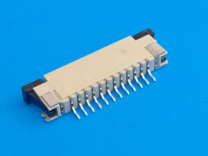 0.5mm ZIF SMT H2.0mm bottom/upper contacts FPC/FFC connector