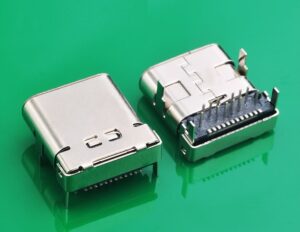 24P DIP+SMD L=10.0mm USB 3.1 type C connector female socket