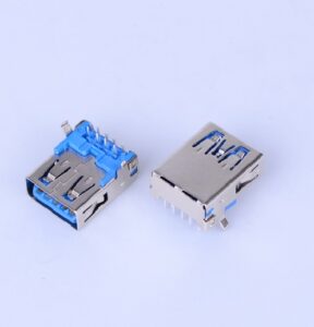 Dip 90 A Female 9P USB 3.0 Connectors