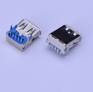 Dip 90 A Female 9P USB 3.0 Connectors