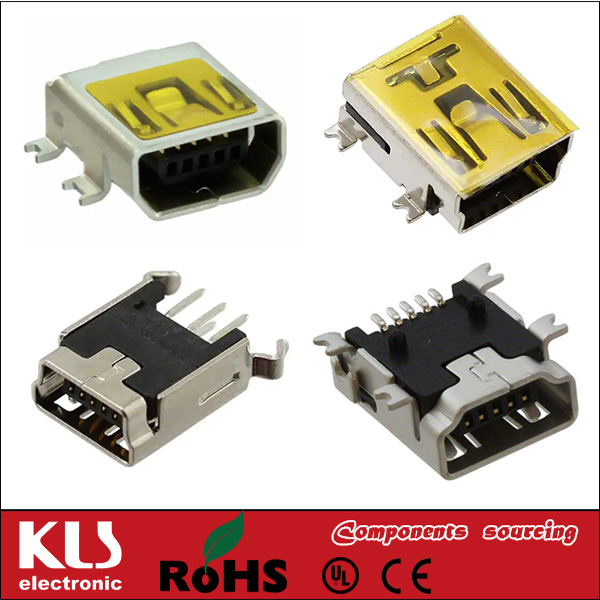 Mini USB Connectors & IEEE 1394 Connectors