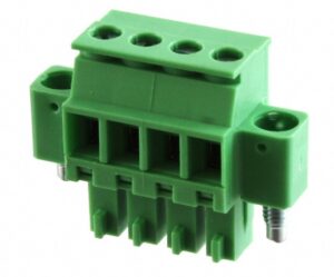 3.50mm & 3.81mm Male Pluggable terminal block With Fixed hole