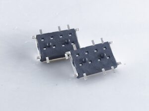 Mini Slide Switch, 6.7x4.8x1.4mm,DPDT SMD Vertical