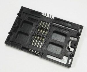 Smart Card Connector PUSH PULL,8P+2P