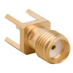 PCB Mount SMA Connector Straight (Jack,Female,50Ω) Amphenol 901-144-4