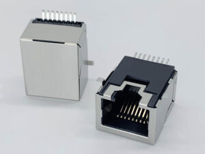 RJ45-8P8C SMD Jack Horizontal,with Shielded