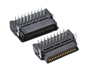 SCSI Connector Plastic Female & Male R/A PCB Mount 20 30 34 40 50 Pins