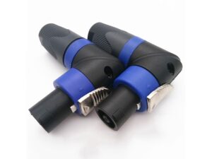 4 pole speakON connectors Right angle Plug