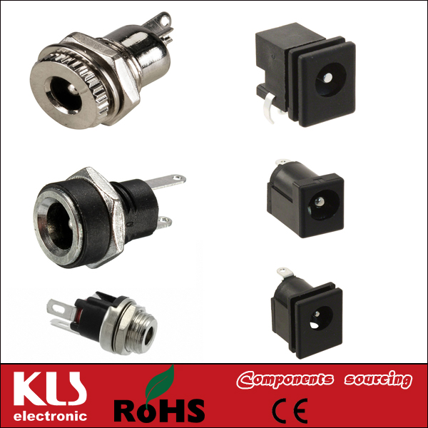 DIP DC Power Jack Connectors