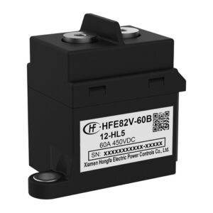 HONGFA High voltage DC relay,Carrying current 60A,Load voltage 450VDC 750VDC
