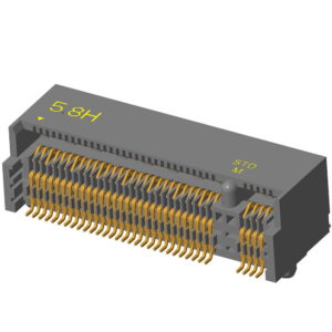 0.50mm Pitch Mini PCI-Express and M.2 connector 67 positions,Height 5.8mm