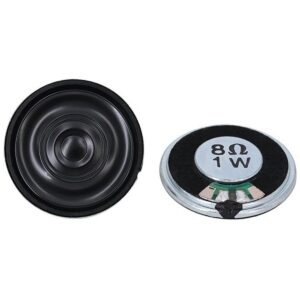 Φ28mm mylar speakers 8Ω 1W,Internal magnetism