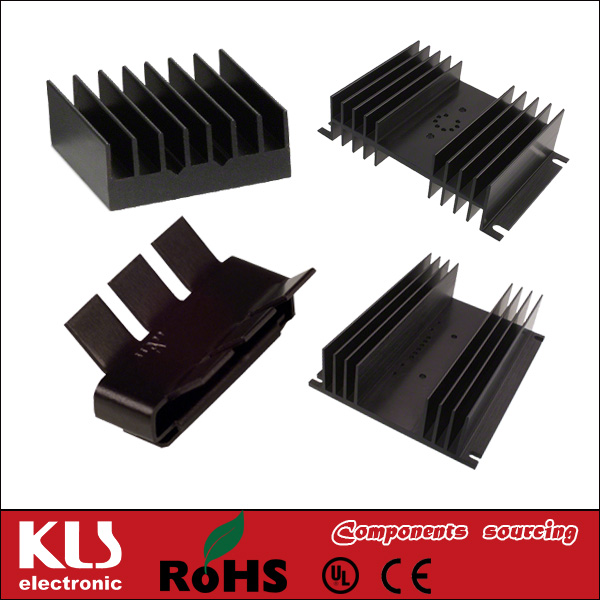 Extruded Heat Sink With Slide On