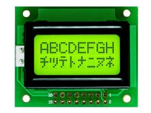 8*2 Character Type LCD Module