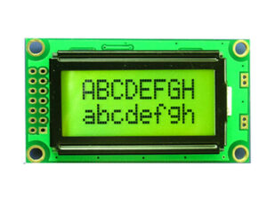 8*2 Character Type LCD Module